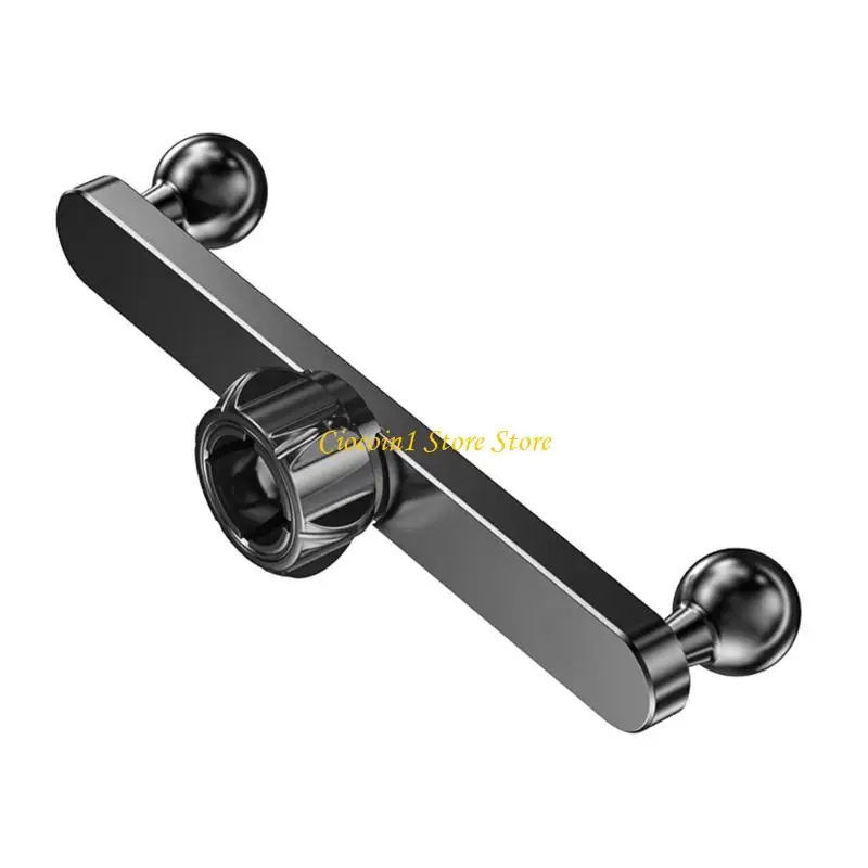 Double 17mm Ball Mount Extension 1 to 2 Joint Head Extender Rotation Aluminum Splitter Adapter Extension Rod Adapter