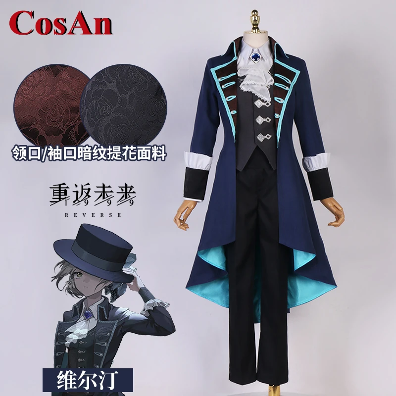 

CosAn Game Reverse:1999 Vertin Cosplay Costume Sweet Fashion Uniform Full Set Activity Party Role Play Clothing XS-XL New