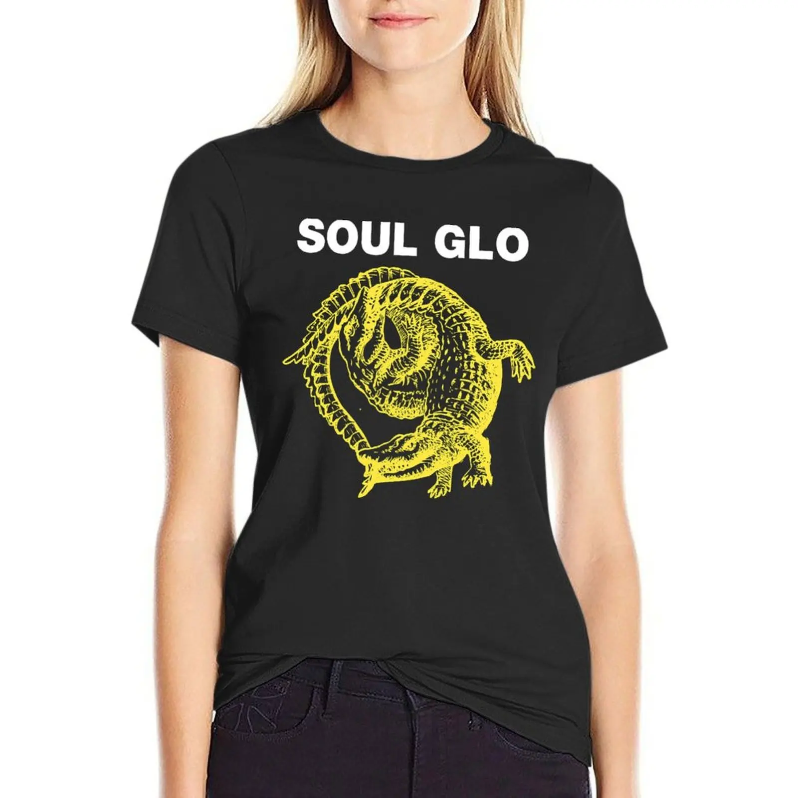 

Футболка Diaspora SOUL GLO Problems Cx, винтажный летний топ, рубашки по индивидуальному заказу, футболки с рисунком, женские футболки