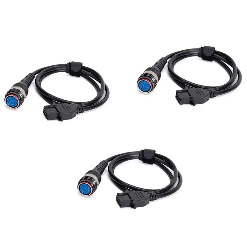 3X OBD2 Main Diagnostic Cable For Volvo Vocom Interface 8PIN Cable Diagnostic Tools 88890304