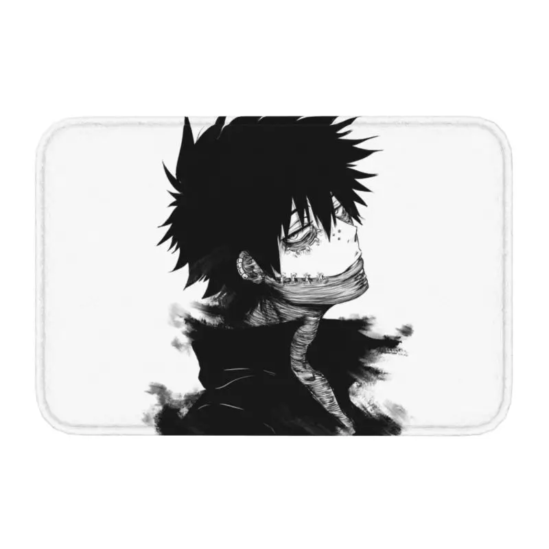 Мой герой Академия Dabi входной коврик для входной двери наружный Аниме Манга MHA Blueflame для ванной кухни