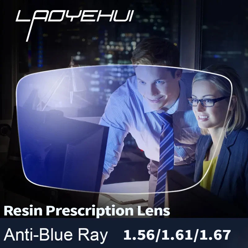 

1.56 1.61 1.67 1.74 Anti Blue Light Optical Lenses Prescription Customized Myopia Hyperopia Presbyopia Transparent Aspheric Lens