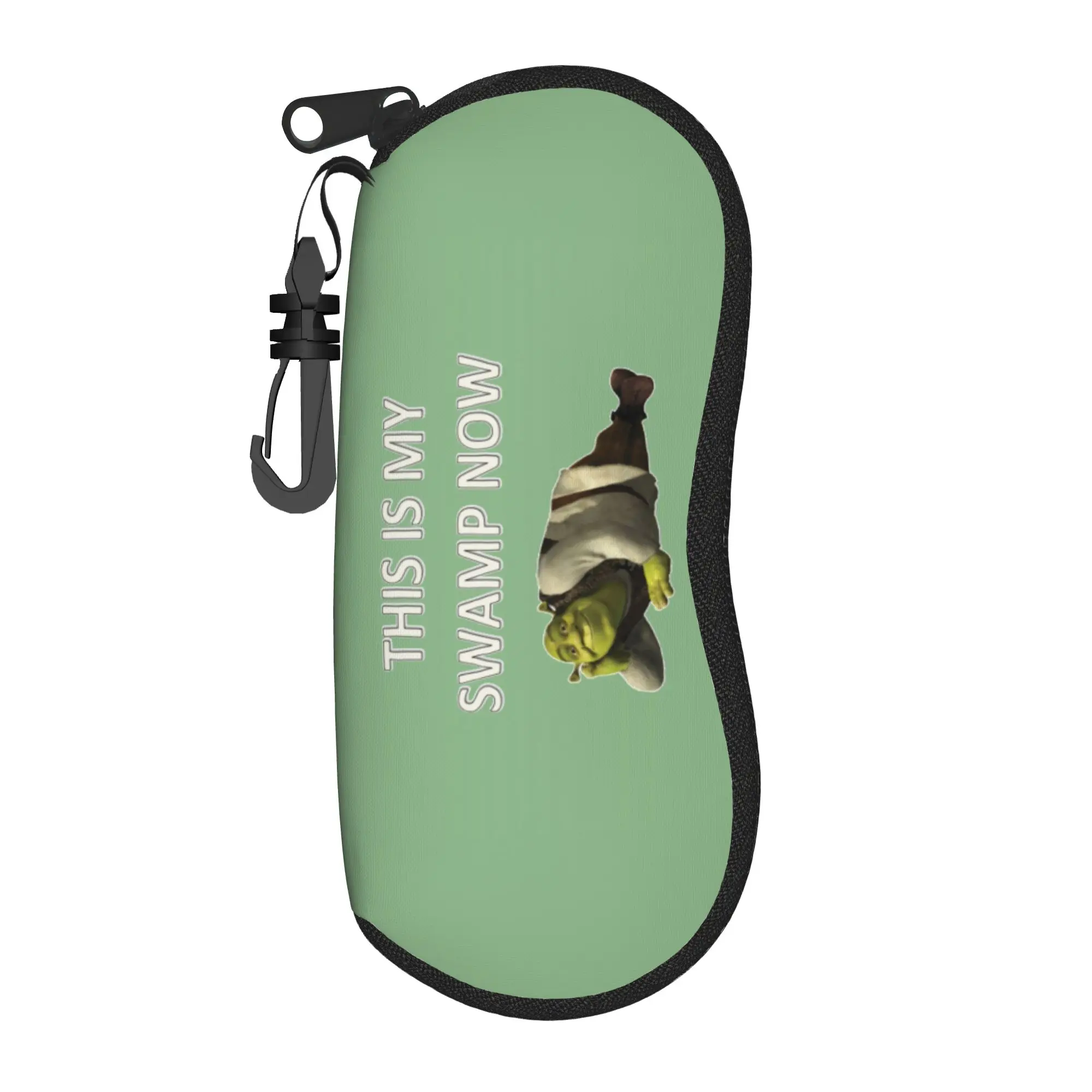 Shreks Memes Glasses Case Unisex New Box This is My Swamp Now Hippie Glasses Storage Box Ultra Eyeglasses Box