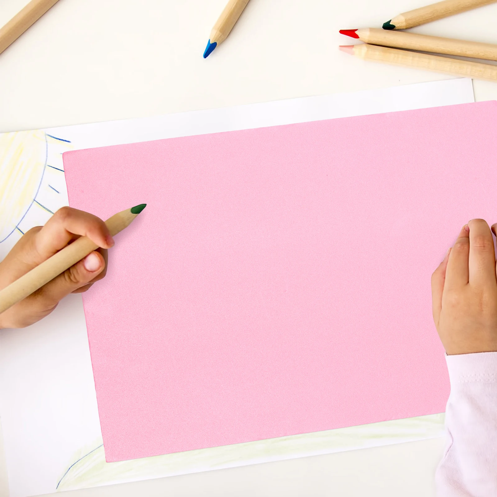 

10 шт., формованная доска для детей, принадлежности для самостоятельного изготовления, детский блокнот для рисования, инструмент для гравюры, пенопластовая головоломка, прочный, безопасный для творчества