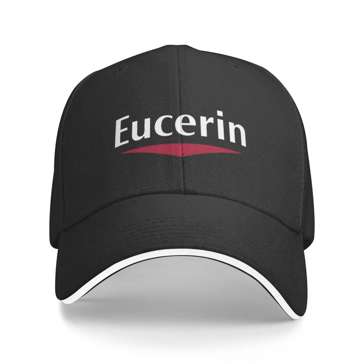 Gorra de béisbol con estampado de letras Eucerin para mujer, gorro de Golf, playa, Snapback, blanco