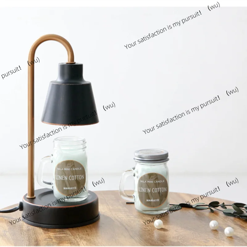 Modern simple aromatherapy lamp, wax melting lamp, dimmable table lamp, Nordic retro bedroom table  aromatherapy stove machine