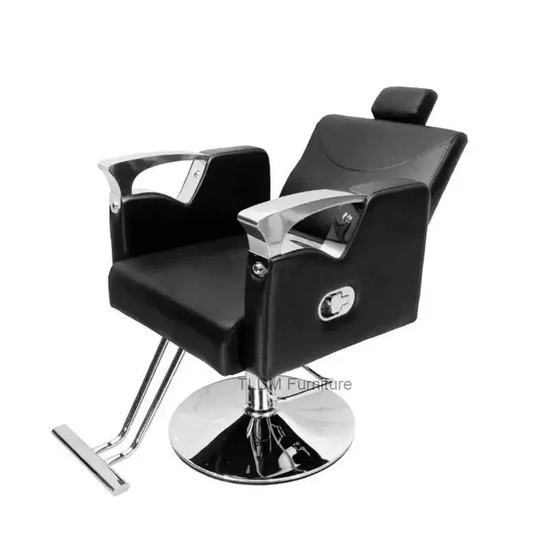 Special Luxury Barber Chair Comfortable Foldable Backrest Design Barber Chair Aesthetic Ergonomic Salon Furniture Silla XYBC