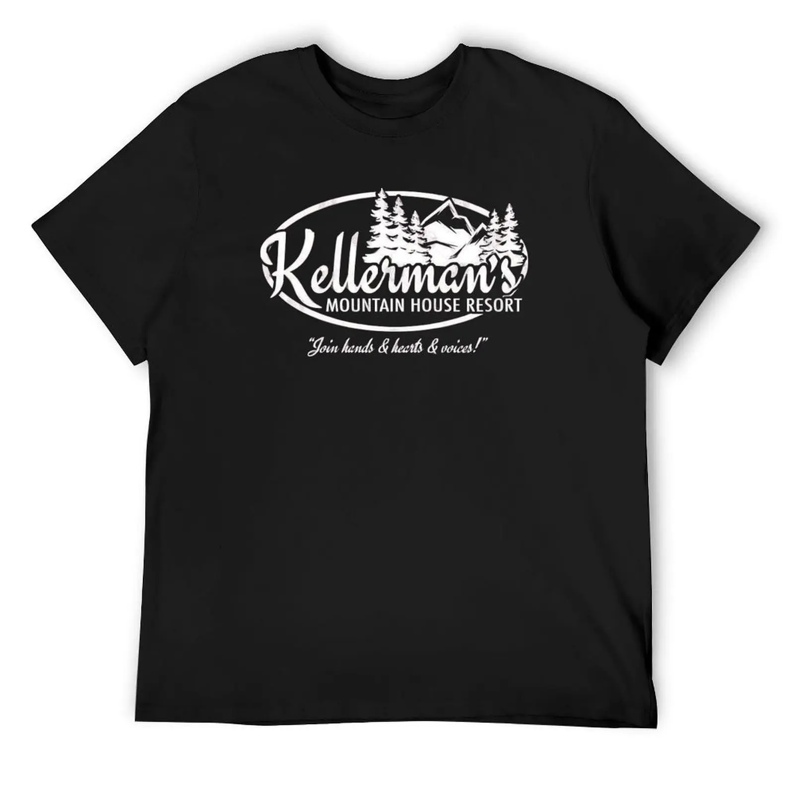 

Футболка Kellerman's Mountain House, рубашки с рисунком для мальчика, рубашки, простые футболки с рисунком для мужчин