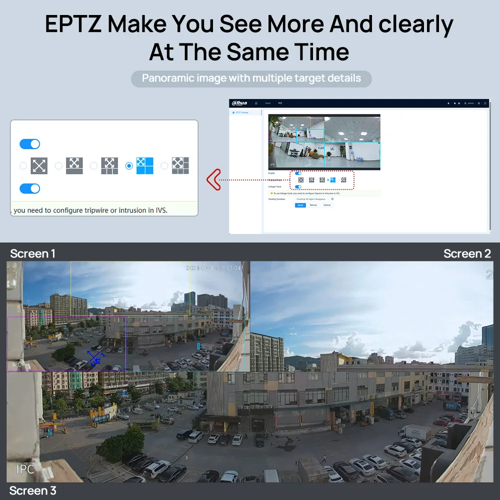 Vikylin 8MP 180° Panoramic Security IP Camera with IR/Warm Light Human/Vehicle Detection IP67 ONVIF SMD 4.0 Perimeter Protection