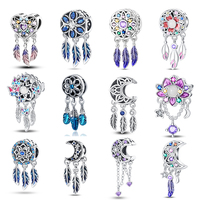 Charms 925 Silver Dream Catcher Theme Series Beaded For 3mm Original Bracelet Necklace For Women Luxury Exquisite Jewelry Gift