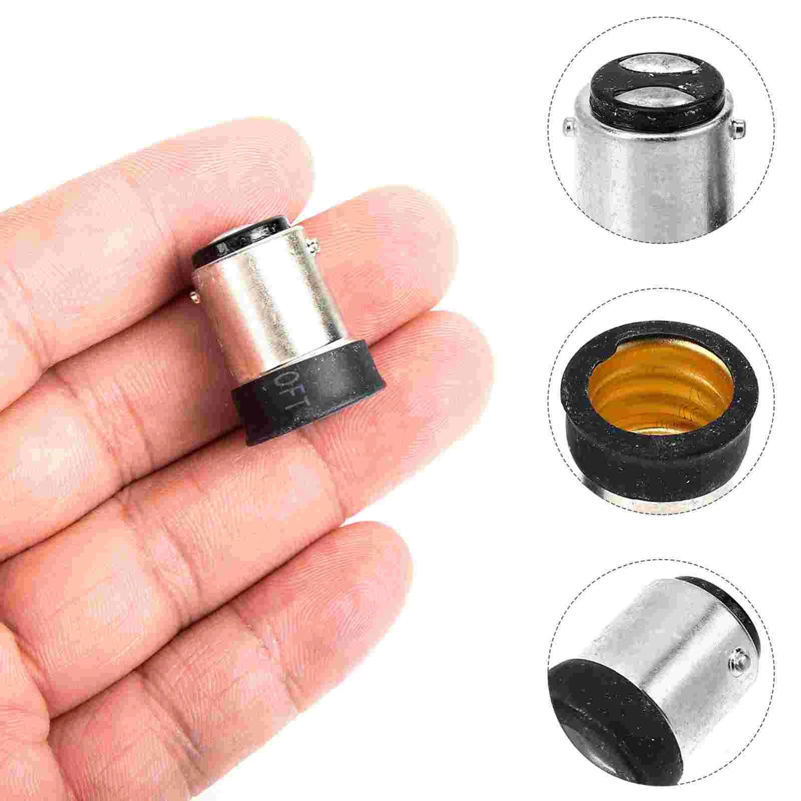 8 Pcs Convert Lamp Head Converter Light Base Screw Bulb Adapter Socket Plastic Copper Prime