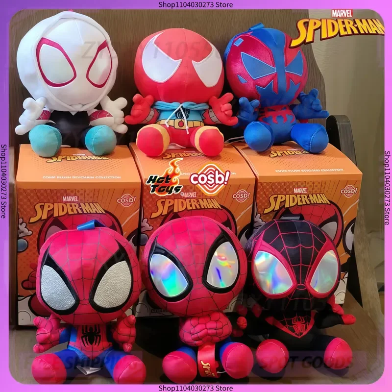 

Подлинный в наличии Cosbi Spider-Man слепая коробка брелок-призрак-паук Гвен Скарлет Паук Веном милый супергерой Коллекционный подарок