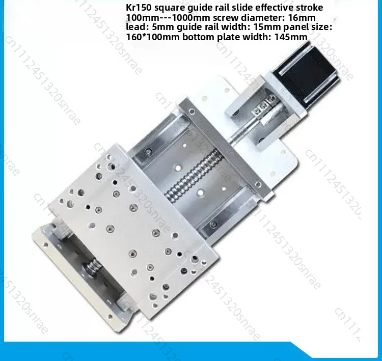 

Slide 1605 Ball Screw, Linear Slide Module, Manual Electric KR150 300MM
