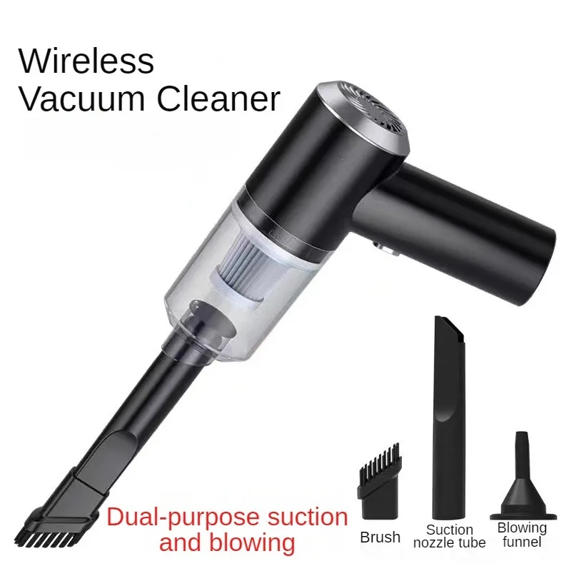 Multifunctional Vacuum Cleaner Suction and Blowing Dual-purpose Portable Wireless Car Vacuum Cleaner with Large Suction