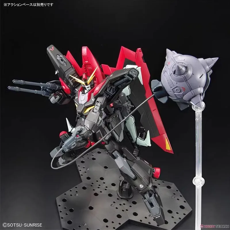 Bandai Full Mechanics 1/100 Raider Gundam Figurines d'action GAT-X370 Raide Gundam Modèle en plastique Kit Jouets pour garçons Cadeau pour enfants