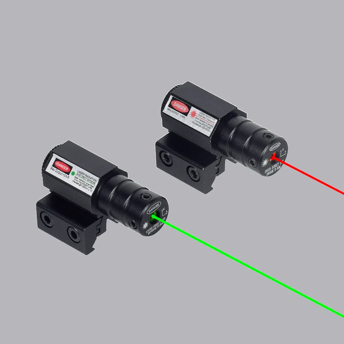 Tactical Red Green Dot Laser Pointer Sight Scope 11mm 20mm Adjustable Rail Mount AR15 AK47 Glcok 17 Airsoft Laser With Batteries