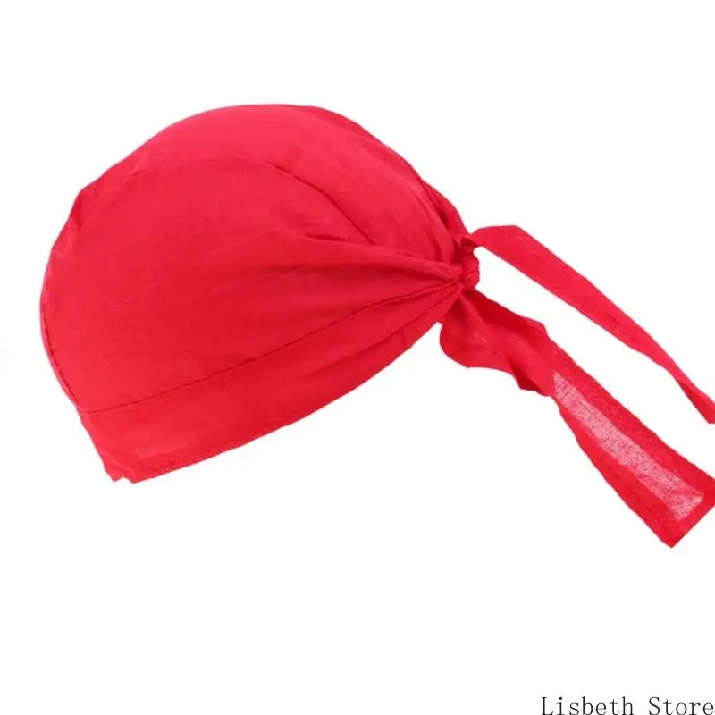 Gorro cocina 124A, gorros Chef resistentes sudor con banda ajustable para restaurantes, panadería, hogar y sombreros