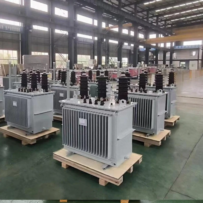 High Voltage Step Down Transformer 1000kVA 2000kVA Oil Immersed Type Three Phase Distribution Unit Export Quality