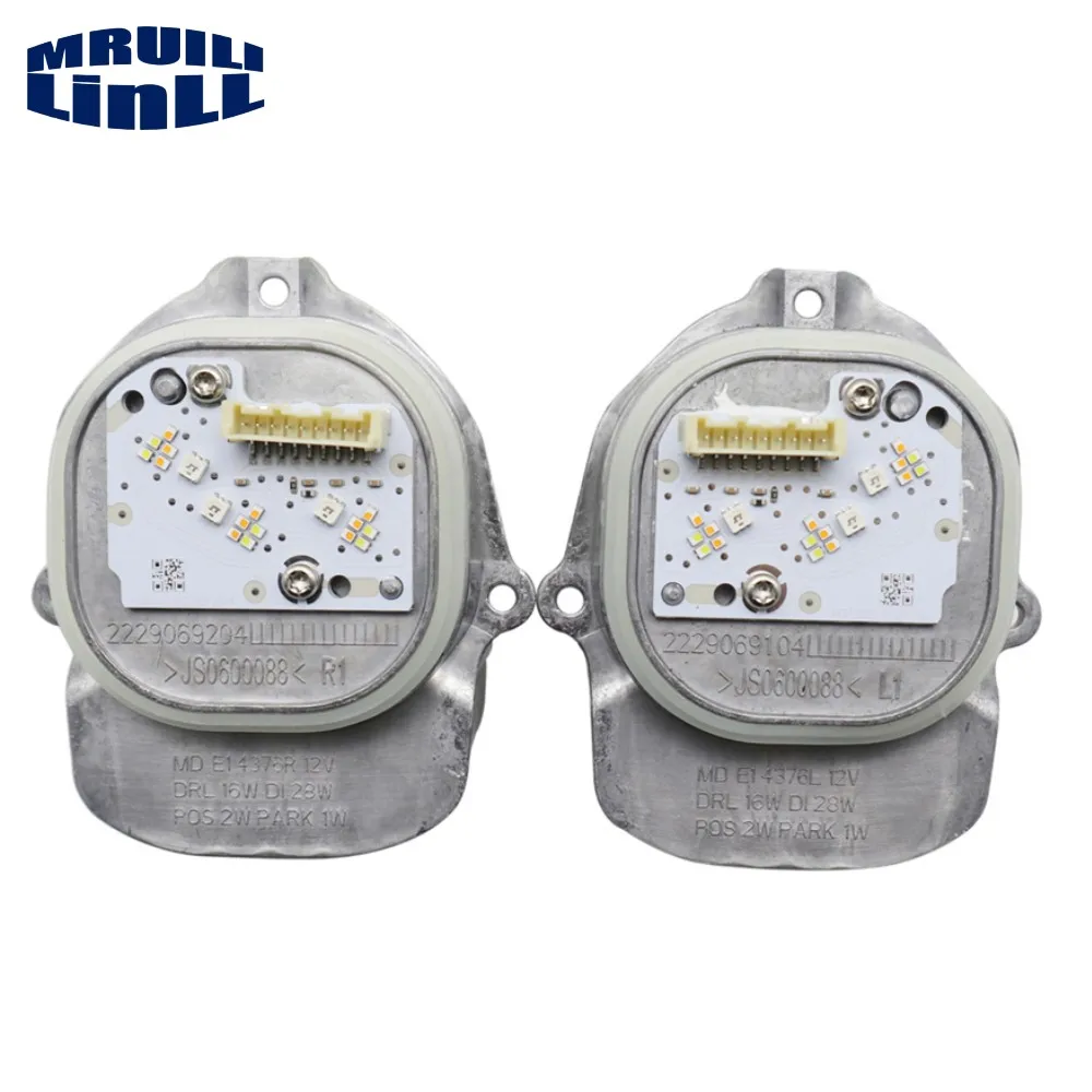 

Новый светодиодный модуль фар Балласт Angel Eyes Control OE # 2229069104 2229069204 Для Mercedes Benz W222 2017р.