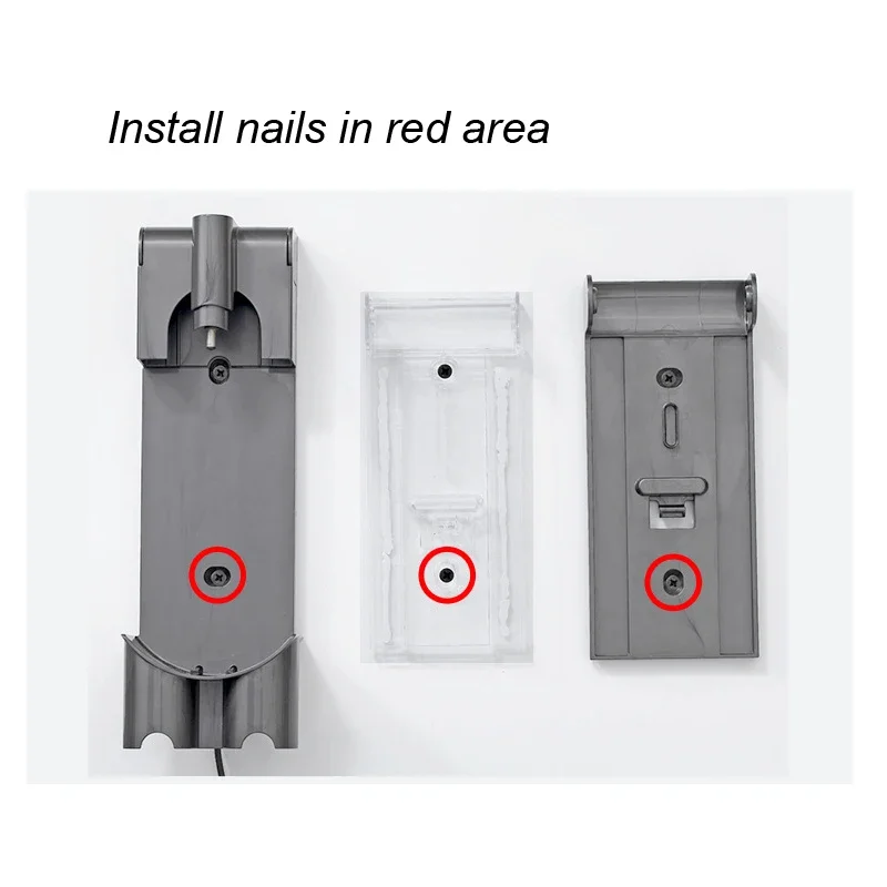 Soporte de almacenamiento extendido para aspiradora Dyson V7 V8 V10 V11, estante colgante sin perforaciones, accesorios