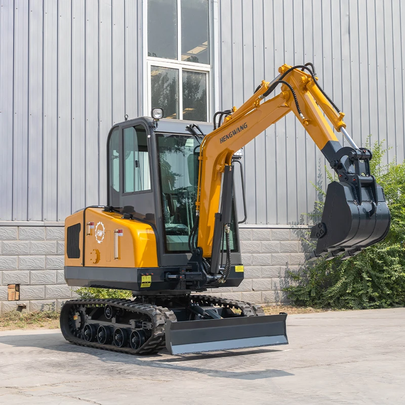 Customized Mini Excavator Small Crawler Excavator 2.5Ton Orchard Farm Engineering Diesel Engine Hydraulic Small Mini Excavator