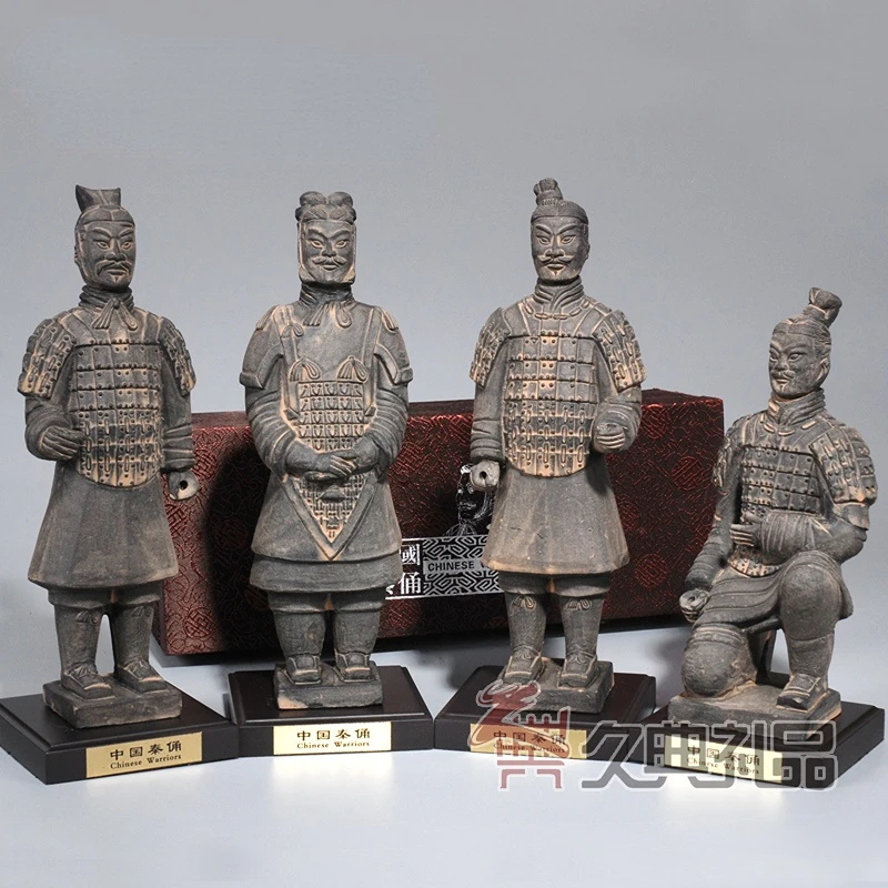 

Xi 'an Terracotta Warriors and Horses Decoration Handicraft Hecoration Exquisite Gifts Send Vustomers Friend Souvenirs Figurines