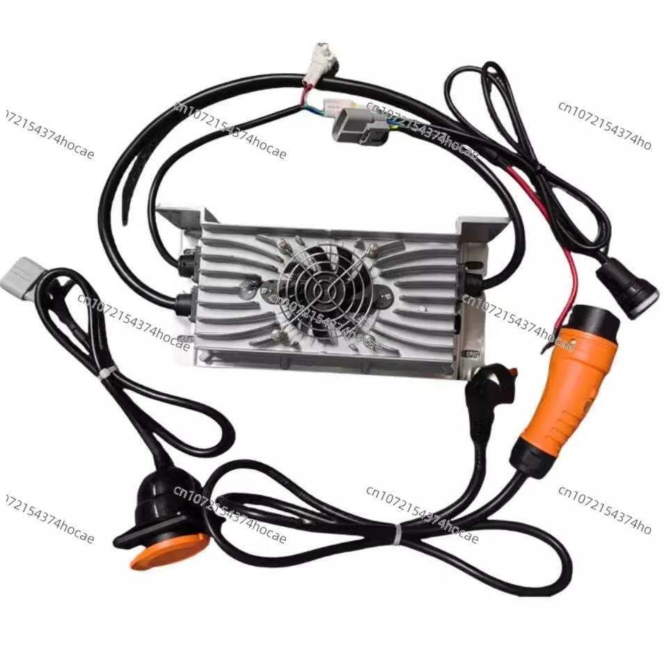 

Electric vehicle four-wheel car charger waterproof charger lithium battery fast charging charger 48V25A new energy
