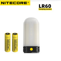 Nitecore LR60 Camping Lantern Charger flashlight Rechargeable Portable HIGH CRI LED 280 Lumens USB-C Charging Camping Lamp