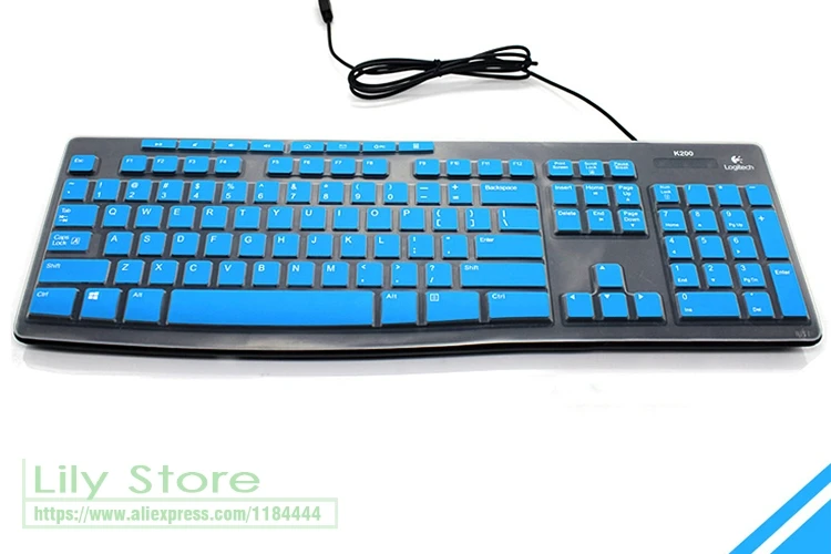 For Logitech MK275 MK270 MK260 MK200 K200 K260 K270 Silicone Dustproof mechanical keyboard Cover Protector