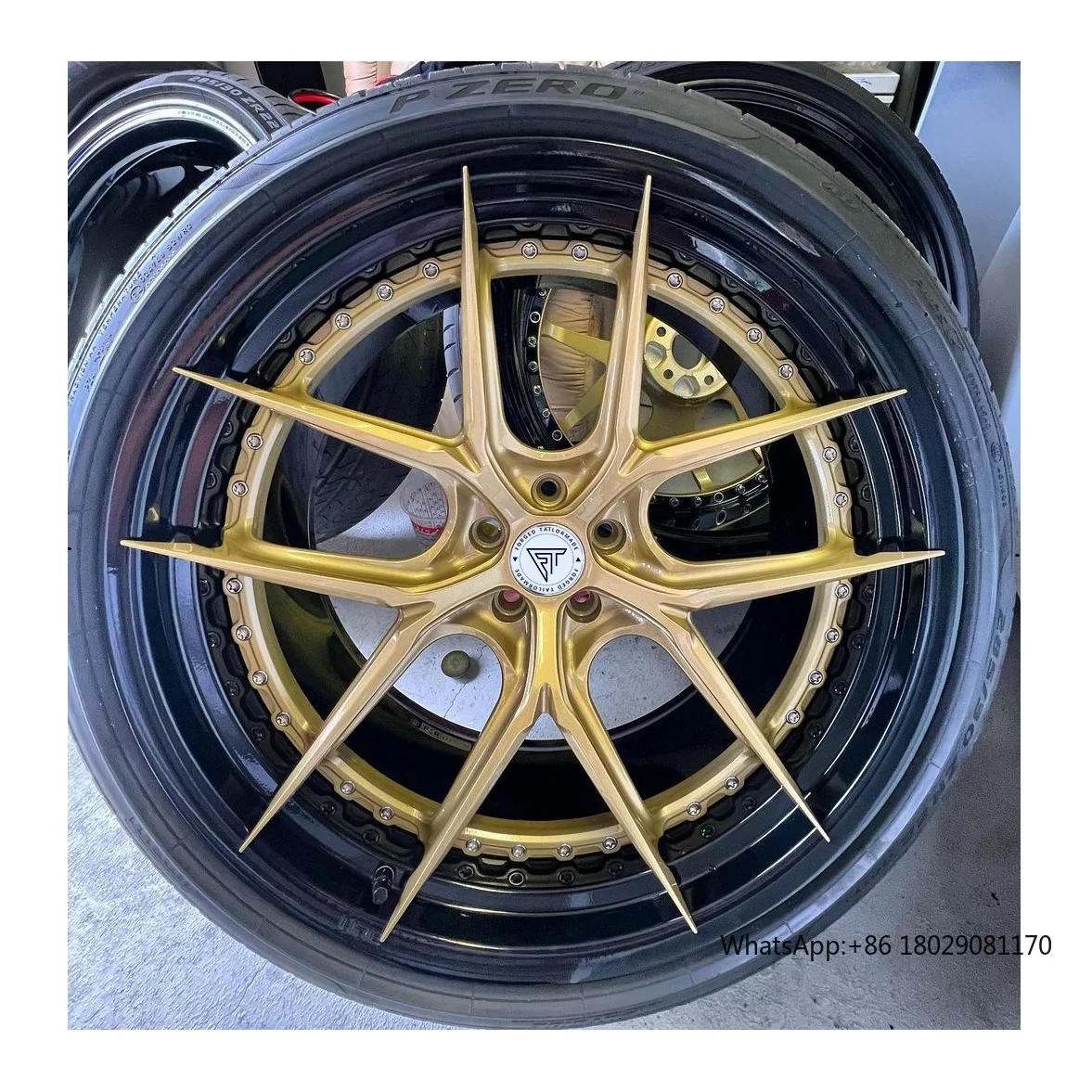 

17 18 19 20 21 22 23 24 26 inch 1piece 2piece 3piece Factory Concave black gold Forged Wheels For Ferrari, Rolls-Royce, porsche