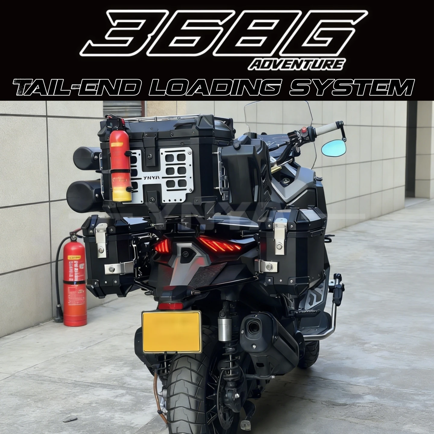 For ZONTES 368G modified scooter universal side bag bracket