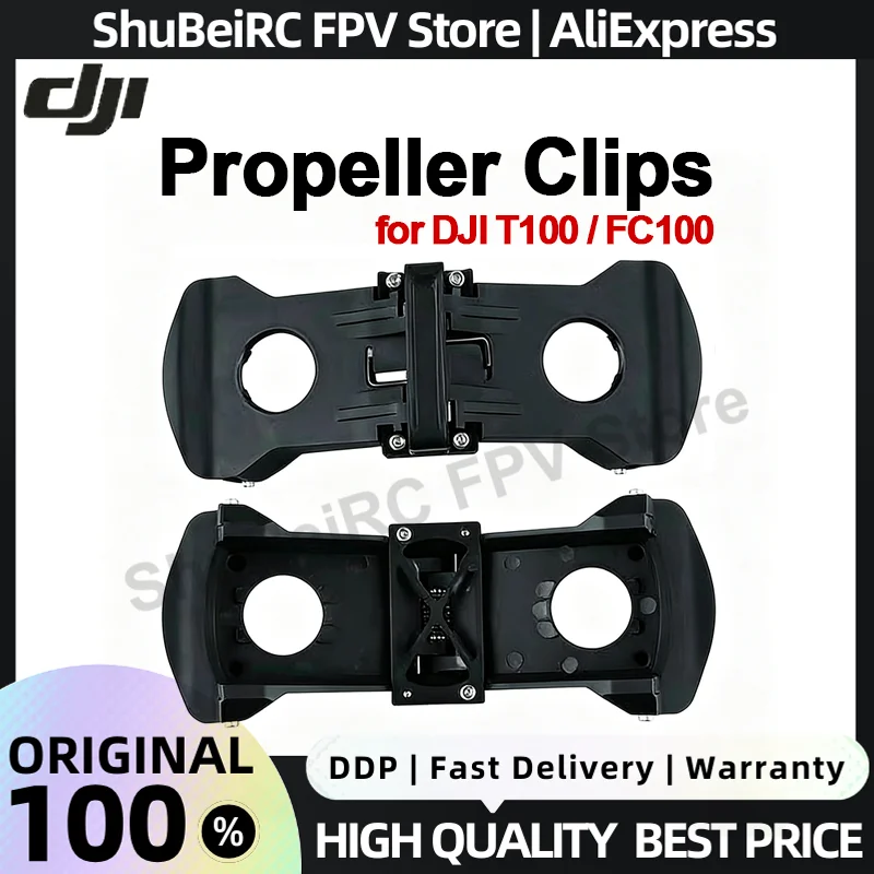 DJI T100 Butterfly-Shaped Propeller Clips Folding Paddle Clamp Shock-Absorbing Stable Fastener for DJI T100 Agricultural Drones