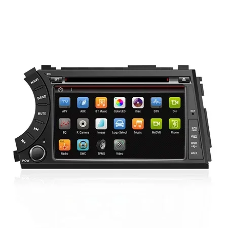 7 inch android car stereo BT5.0 receiver Car GPS devices built in car DVR camera