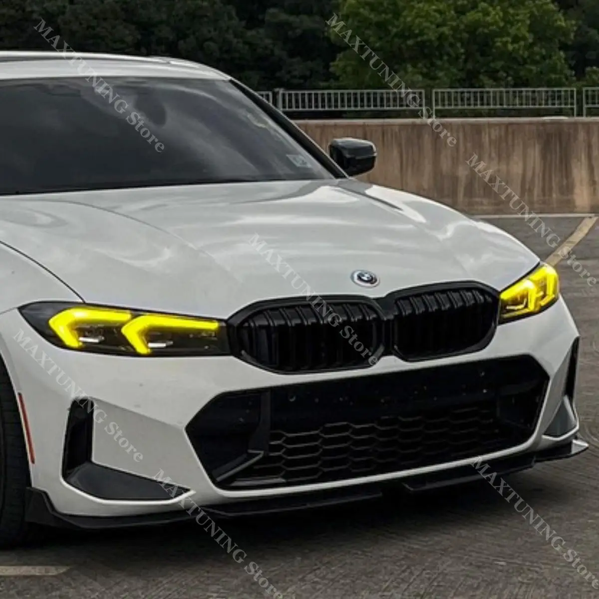 

MP Style Front Bumper Lip For BMW 3 Series G20 M Sport 2023-2024 Facelift Guard Spoiler Diffuser Splitter Cover BodyKits Tuning