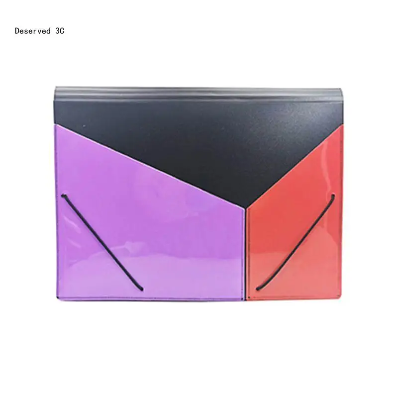 Expanding Multi-layer File Folder Document 13 Pockets Accordion Bag for Documents