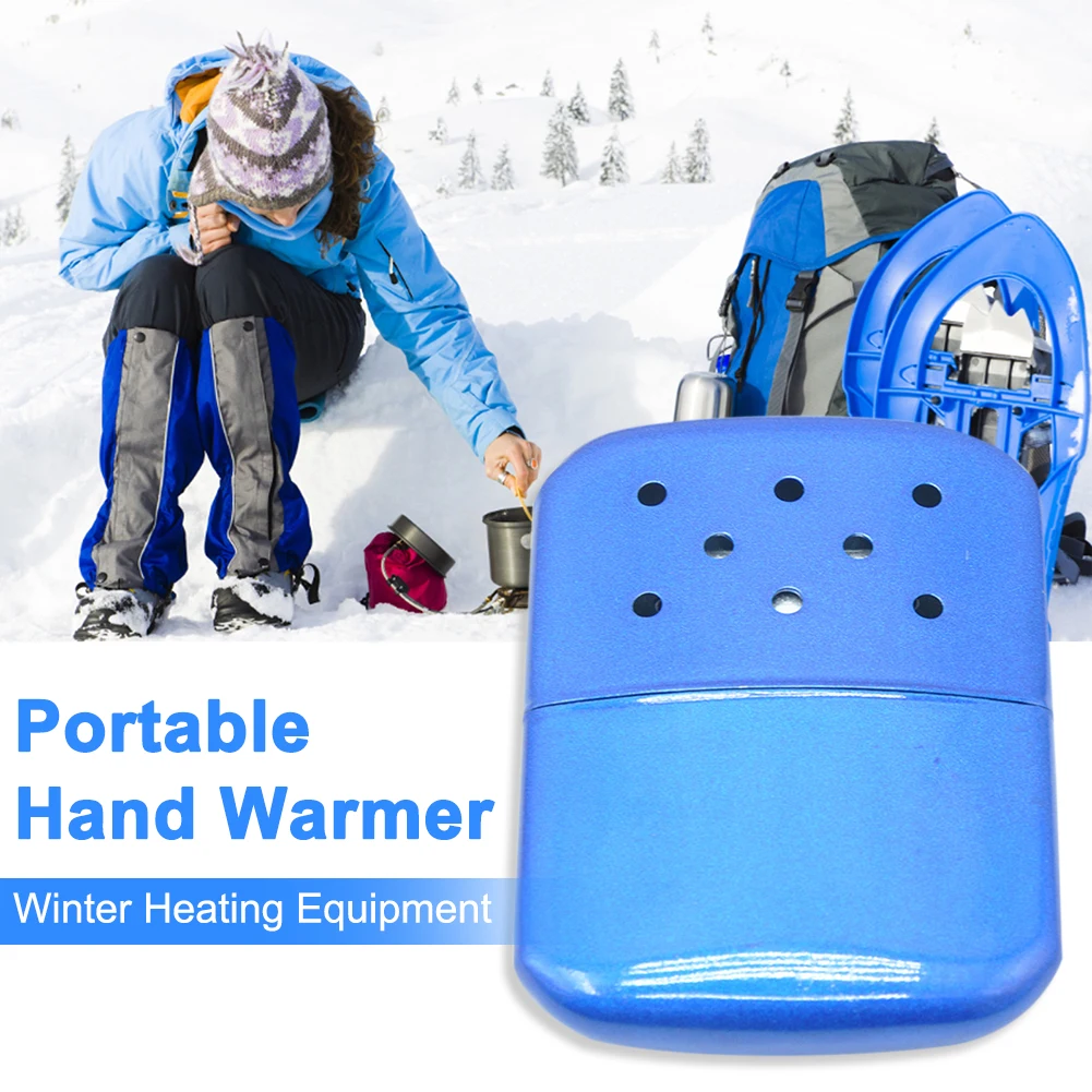 

Liquid Fuel Hand Warmer Reusable Furnace Metal Alloy Winter Heater Portable Mini Warmer For Outdoor Hunting Camping Catalytic