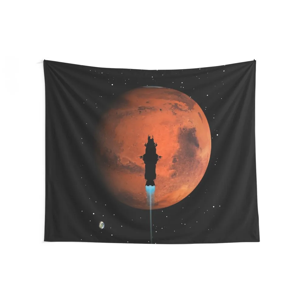 Rocinante Silhouette Poster Tapestry Cute Decor Decor Home Tapestry