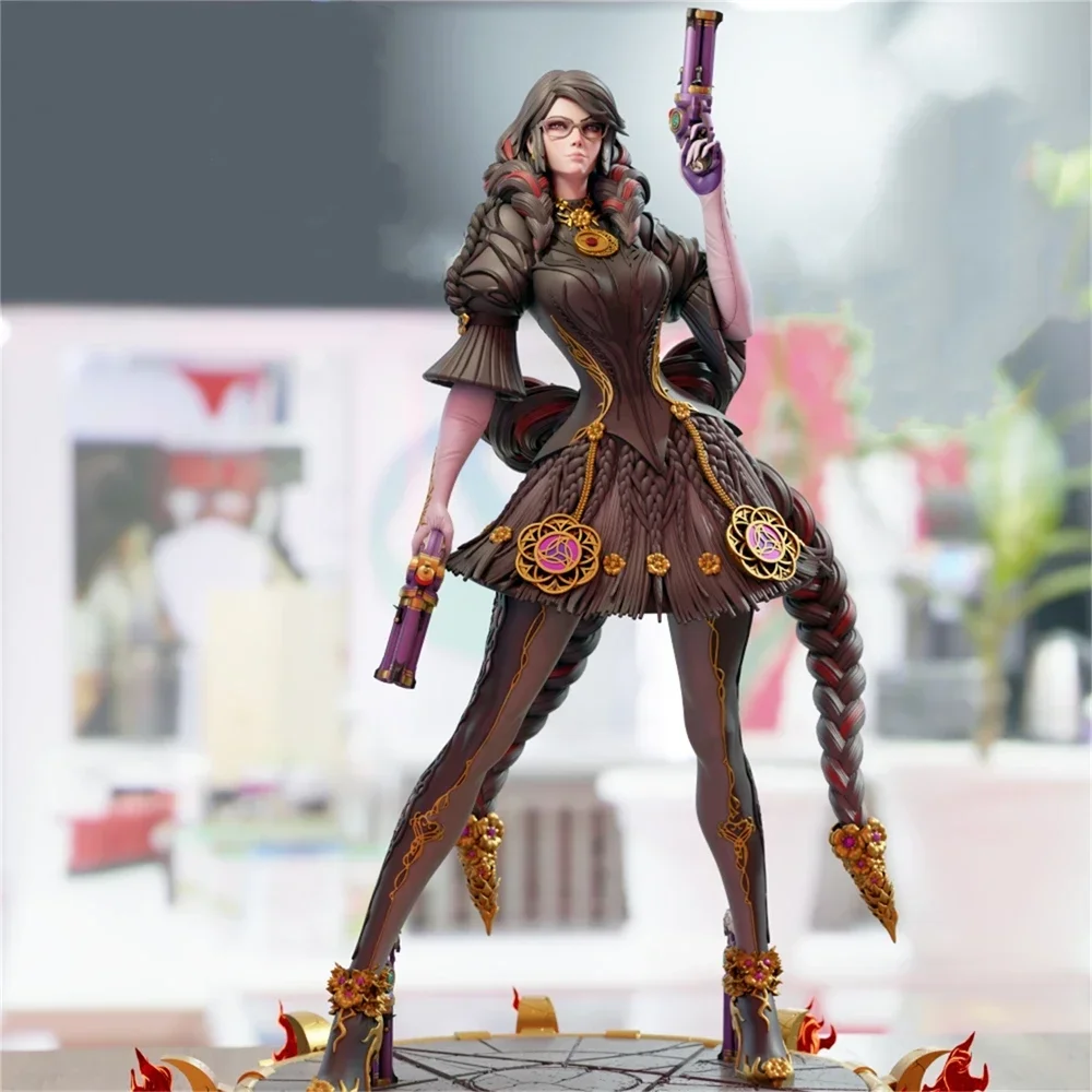 Bayonetta Resin Model Kit 75mm Miniature Figure Kit Unpainted 1/24 Model Kit Resin Plastic Model A178