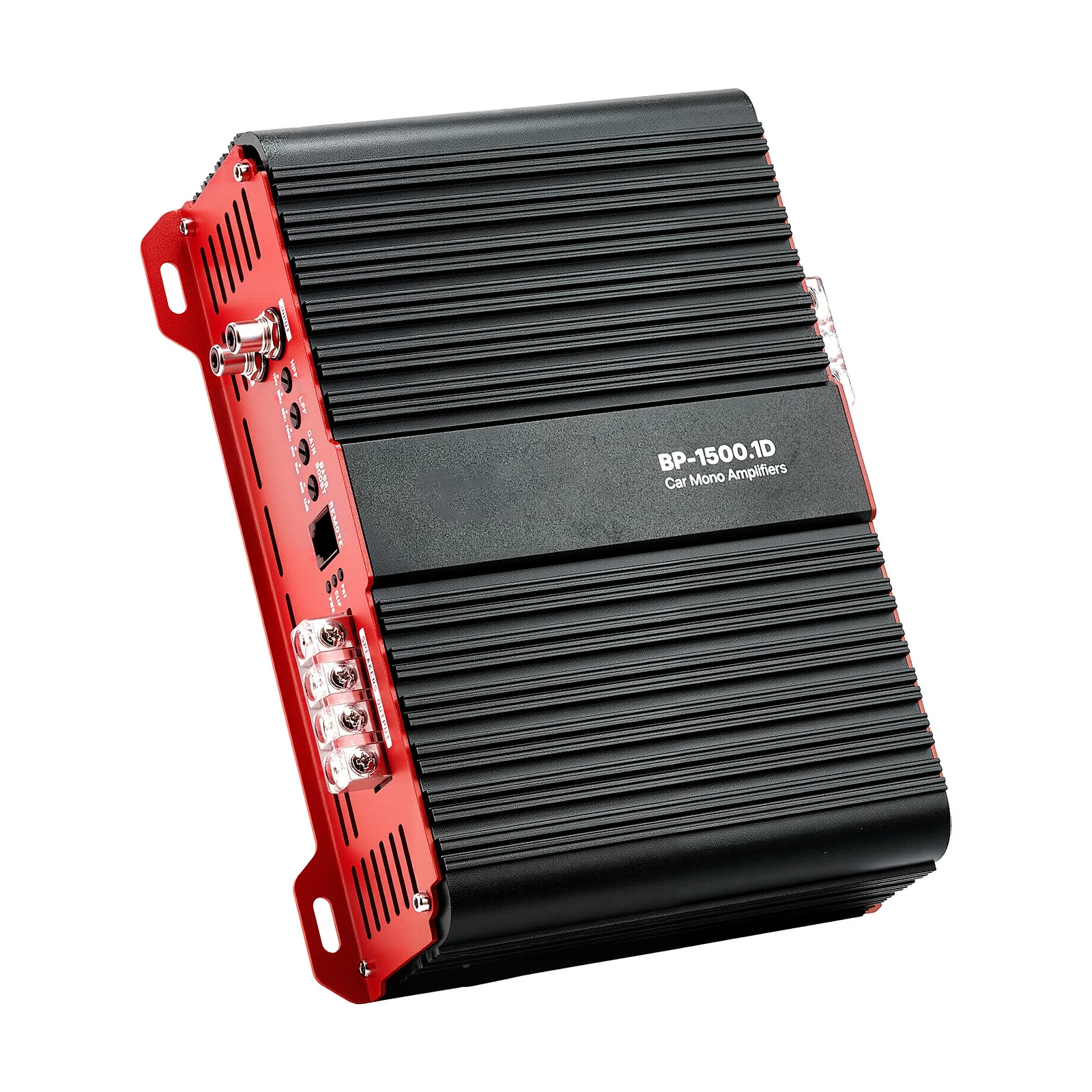 SucceBuy Monoblock Car Amplifier Class D Car Audio Amplifier with Remote Subwoofer Level Control Low Pass Filter and Bass Boost