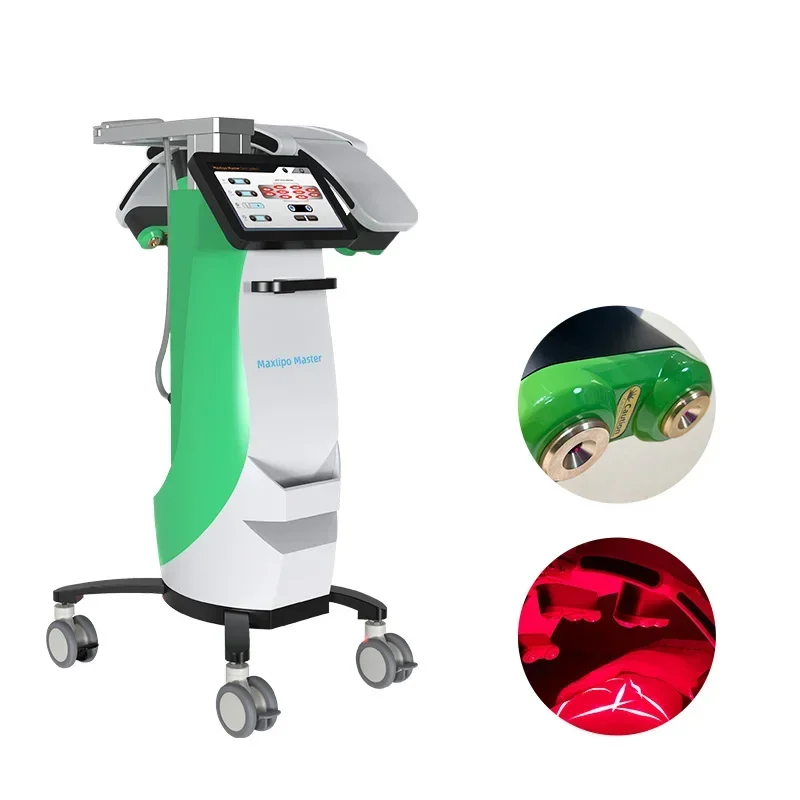 10D Maxlipo Master Therapy 532nm Green Light 635nm Red Light Fat Loss With Lifting Fat Burning Weight Loss Body Shaping Machine