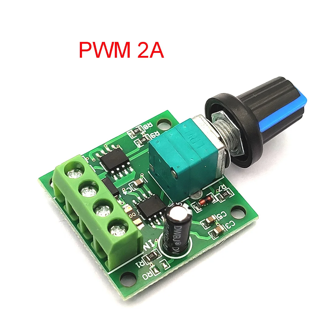 DC Motor Speed Controller PWM 1.8V 3V 5V 6V 12V 24V 2A/3A/5A/6A DC Motor Control Switch Speed Regulating Switch