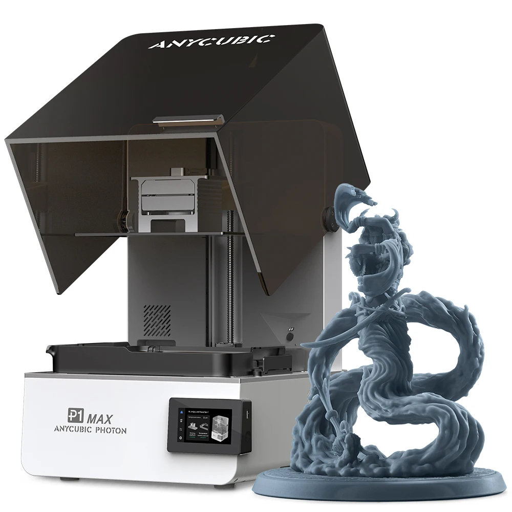 ANYCUBIC Photon P1 Max 12K Mono LCD 3D-Harzdrucker Vollformat 18,3L Druckvolumen Wellenfreisetzungstechnologie 3D-Drucker