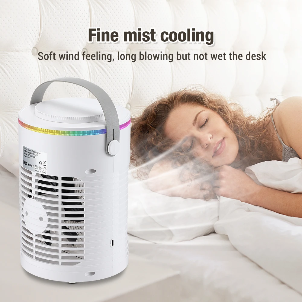 Portable Air Cooler, USB Perso - đánh giá và giá Usb Desk Fan