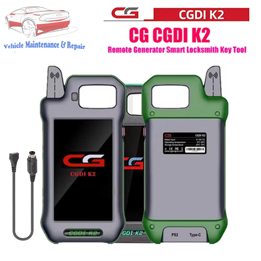 In stock 2024 New CGDl K2 Wifi Professional Multi-functional Smart Locksmith Key Tool Remote Generator Support 96Bit ID48 Copy