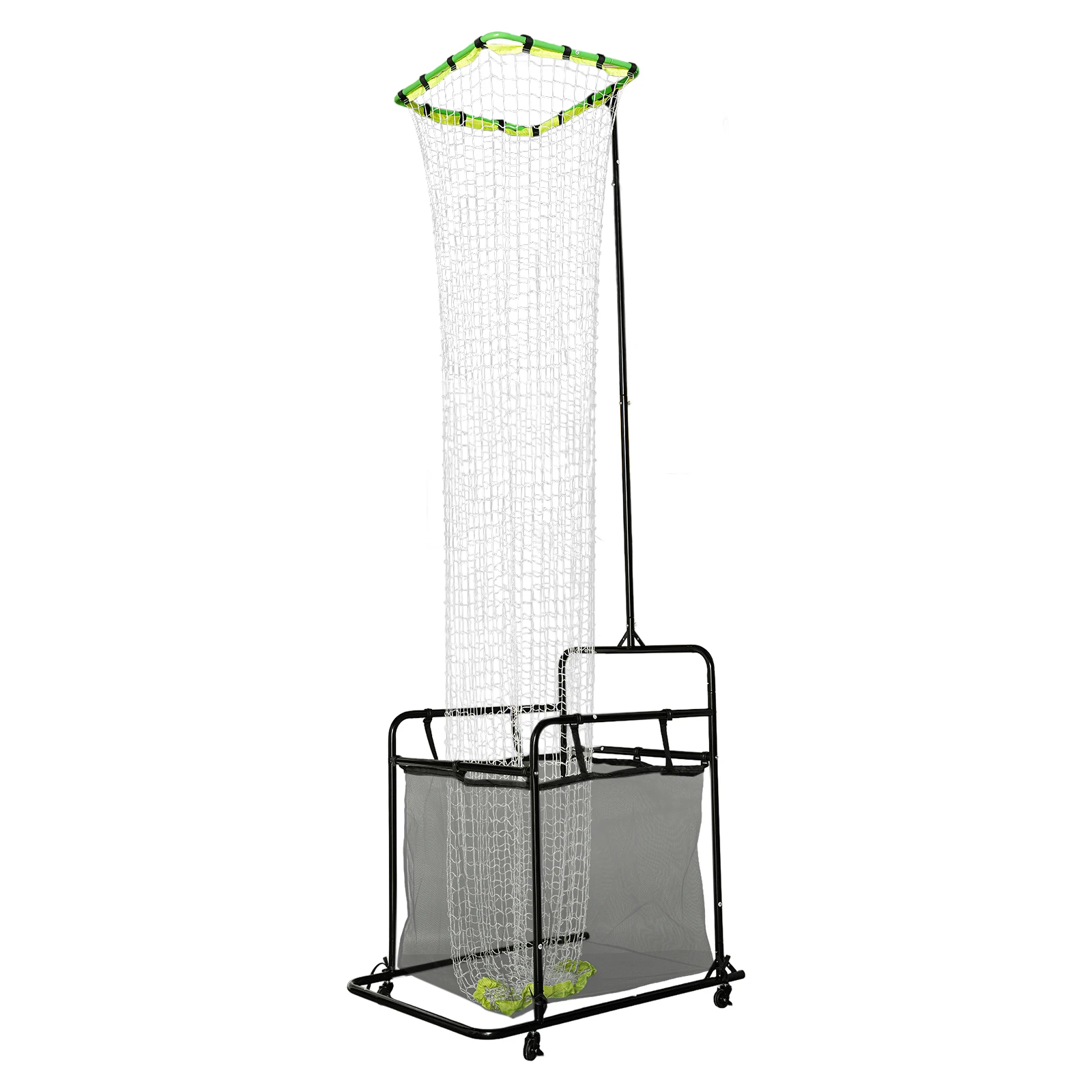 Volleyball Setting Trainer Net with Wheel Adjus   Volleyball Training Equipment Indoor Outdoor Training Serving Practice Base