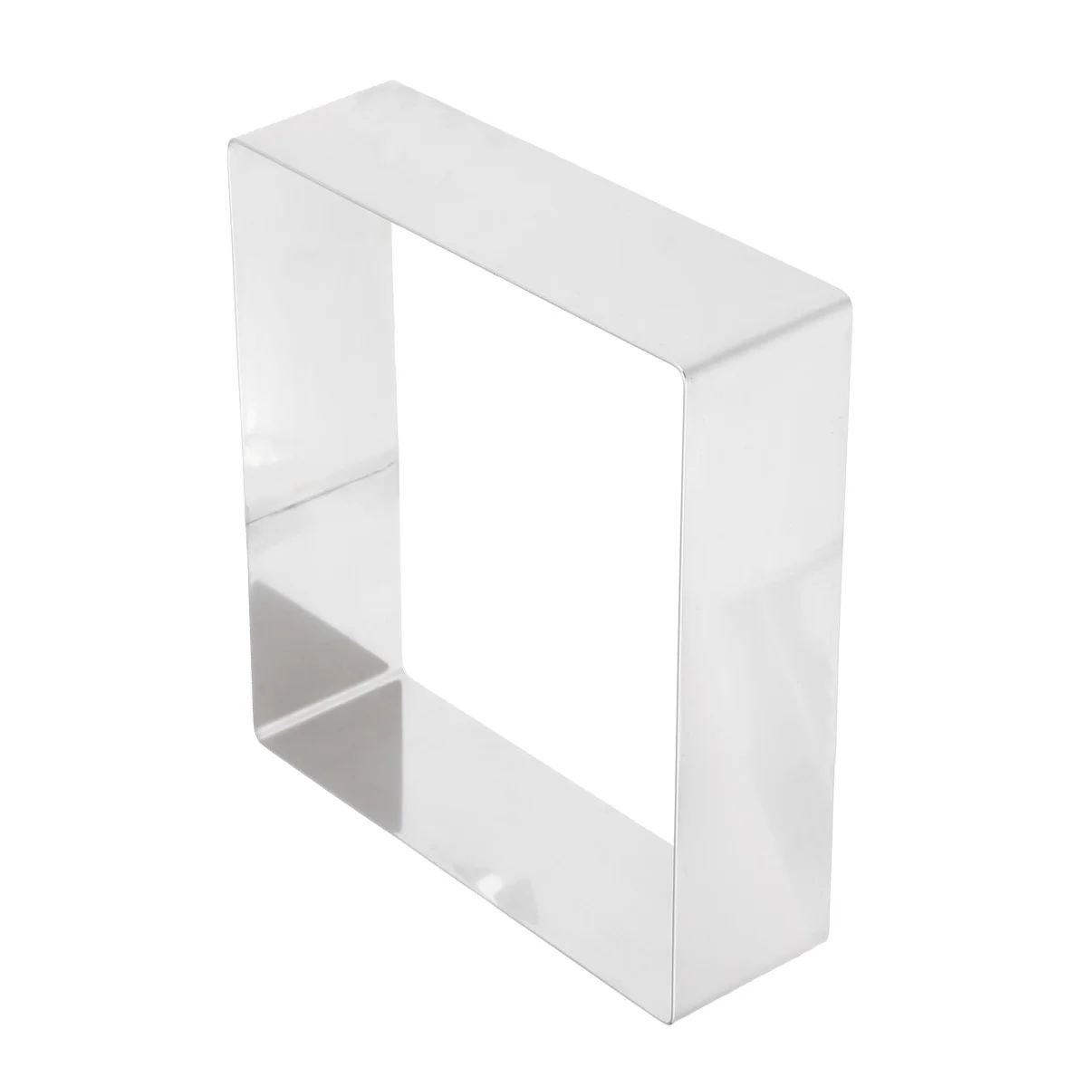 

17 Inch Stainless Steel Cake Ring Square Mousse Mold Baking Tool For Pastry Dessert Cutting Reusable Dough Fondant Cookie Cutter