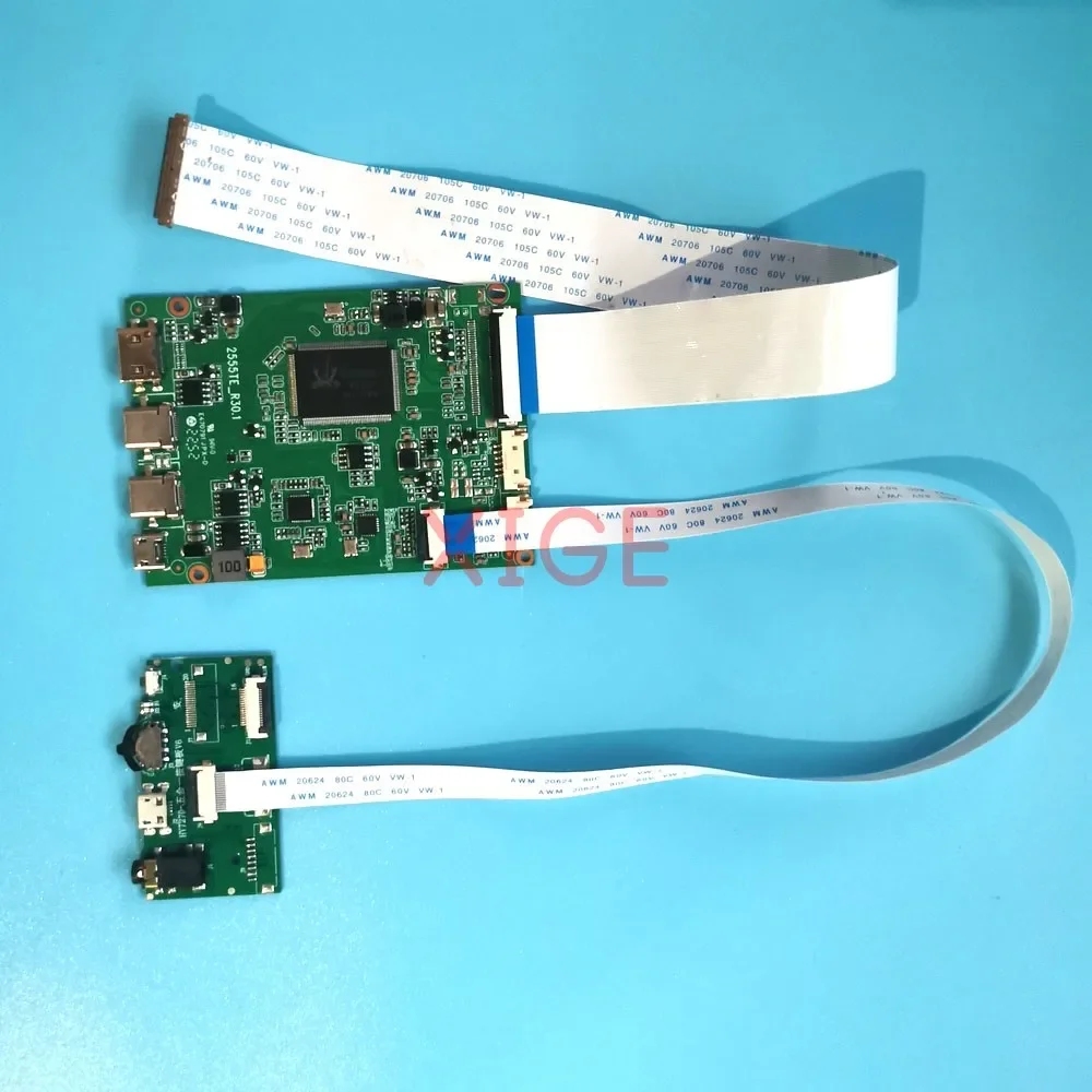 

DIY Kit LCD Controller Driver Board For NV173FHM-NX1/NX4/NY1 17.3" 2TYPE-C Mini-HDMI 1920x1080 Laptop Matrix EDP 40-Pin