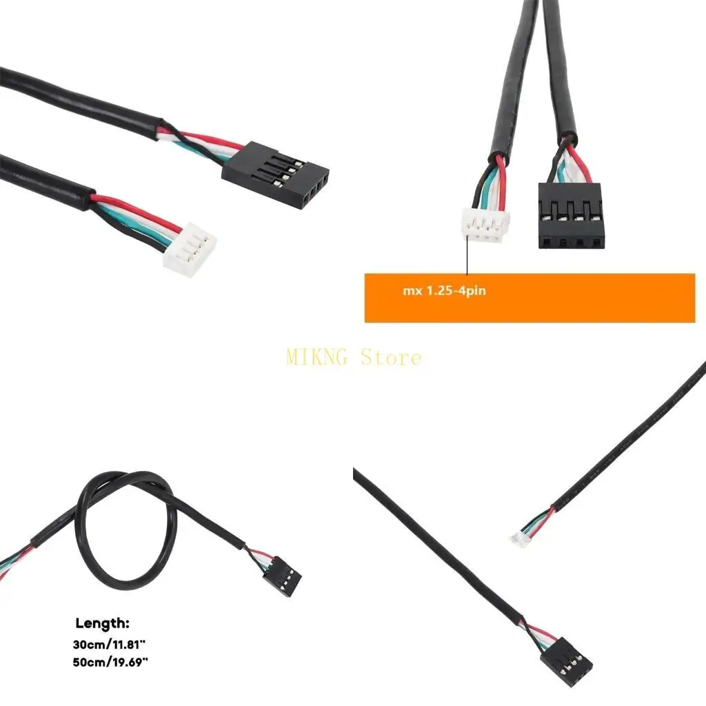 2.54-4P to MX1.25-4P USB Data Cable 2464-26A Sheathed Cable Best Sale