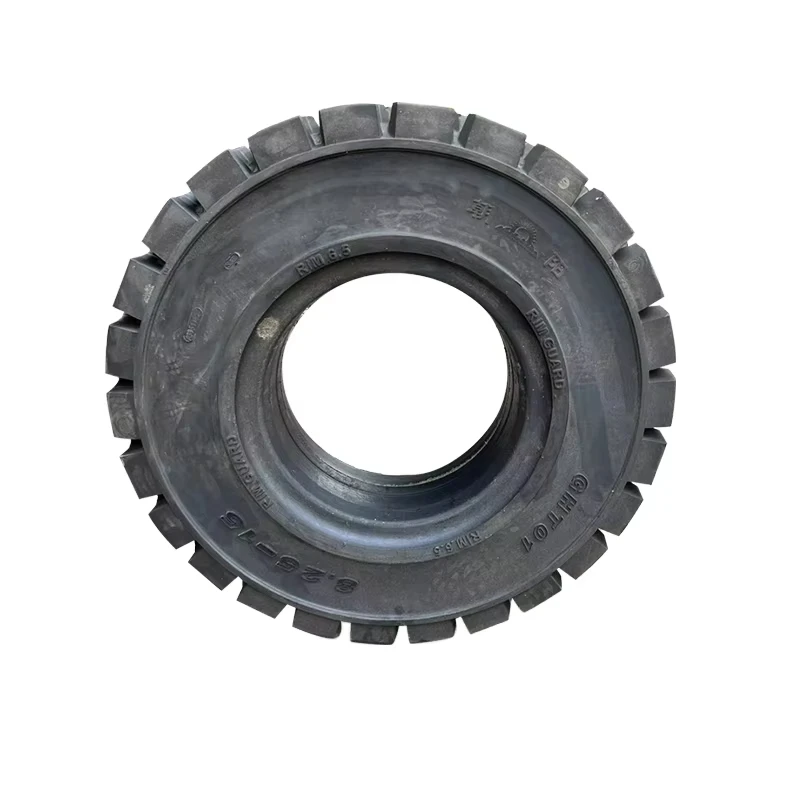 

Customized 28 * 9-15 Solid Tires Forklift Rubber Tire Forklift 3-Ton Front Wheels Solid Tires