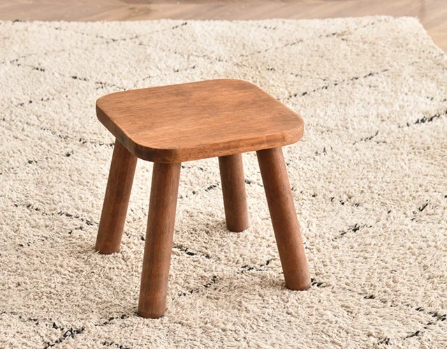 Multifunctional Solid Wood Stool Stackable Design Indoor Living Room Dining Seat Bench 2 Multifunctional Solid Wood Stool Stackable Design Indoor Living Room Dining Seat Bench 2